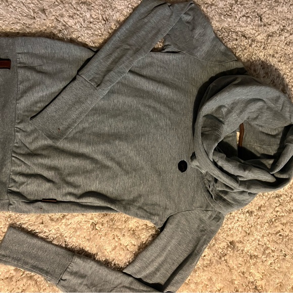 SOLD. Gently used cowel neck Naketano long sleeve. Like new. Size small. - Picture 2 of 4